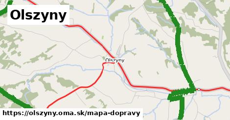 ikona Mapa dopravy mapa-dopravy v olszyny