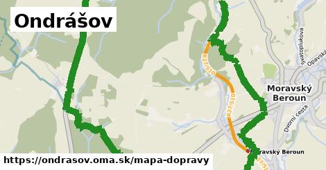 ikona Mapa dopravy mapa-dopravy v ondrasov