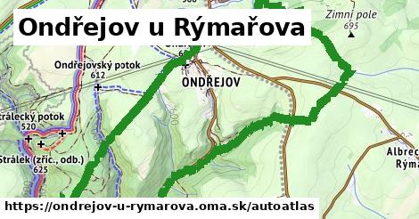 ikona Mapa autoatlas v ondrejov-u-rymarova