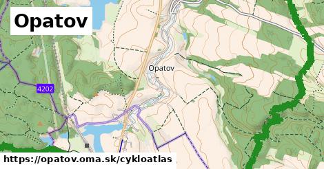 ikona Cyklo cykloatlas v opatov