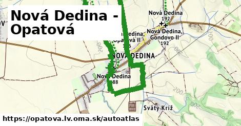 ulice v Nová Dedina - Opatová