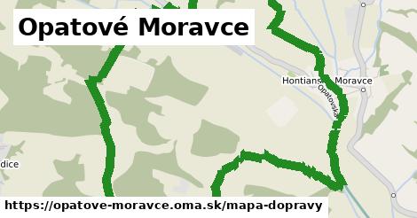 ikona Opatové Moravce: 0 m trás mapa-dopravy v opatove-moravce