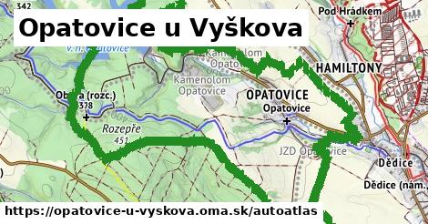 ikona Mapa autoatlas v opatovice-u-vyskova