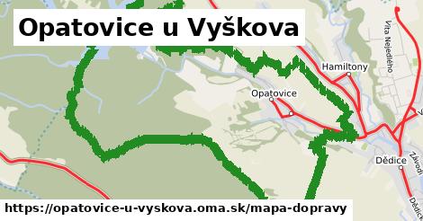 ikona Mapa dopravy mapa-dopravy v opatovice-u-vyskova