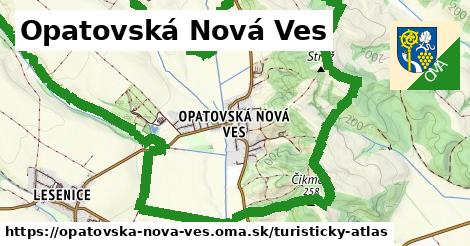 ikona Opatovská Nová Ves: 0 m trás turisticky-atlas v opatovska-nova-ves