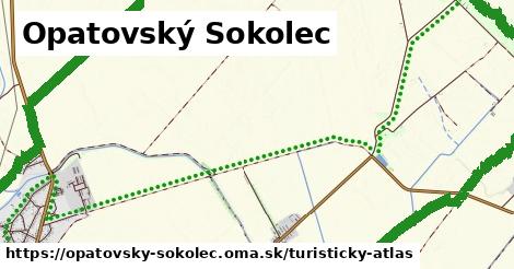 ikona Opatovský Sokolec: 1,24 km trás turisticky-atlas v opatovsky-sokolec