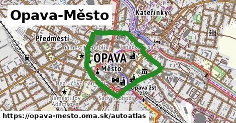 ikona Mapa autoatlas v opava-mesto