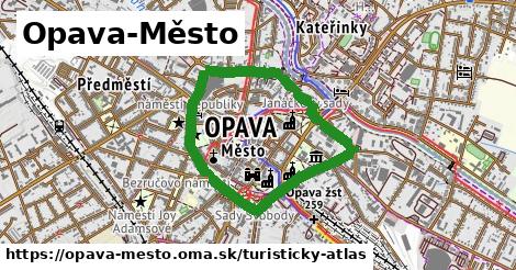 ikona Turistická mapa turisticky-atlas v opava-mesto