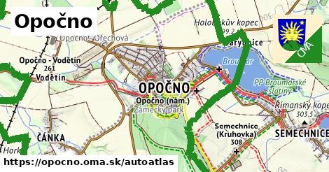 ulice v Opočno