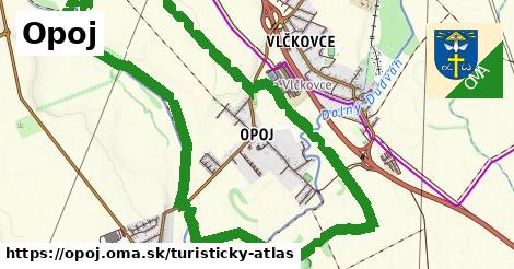 ikona Turistická mapa turisticky-atlas v opoj