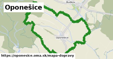 ikona Mapa dopravy mapa-dopravy v oponesice