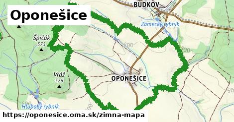 ikona Zimná mapa zimna-mapa v oponesice