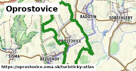 ikona Turistická mapa turisticky-atlas v oprostovice