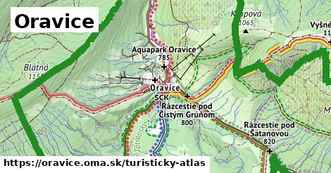 ikona Oravice: 47 km trás turisticky-atlas v oravice