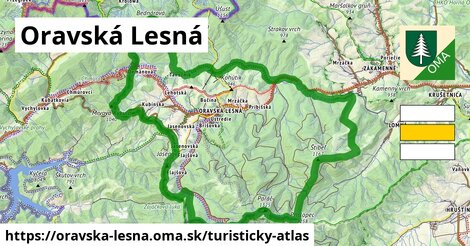 ikona Turistická mapa turisticky-atlas v oravska-lesna