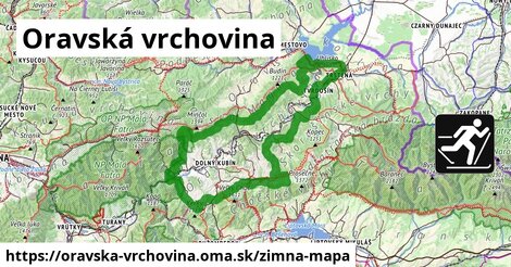 ikona Zimná mapa zimna-mapa v oravska-vrchovina