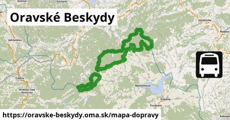 ikona Mapa dopravy mapa-dopravy v oravske-beskydy
