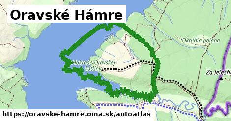 ikona Mapa autoatlas v oravske-hamre