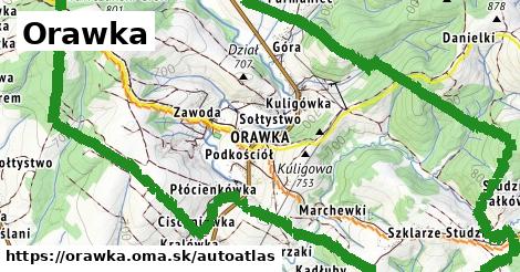 ikona Mapa autoatlas v orawka