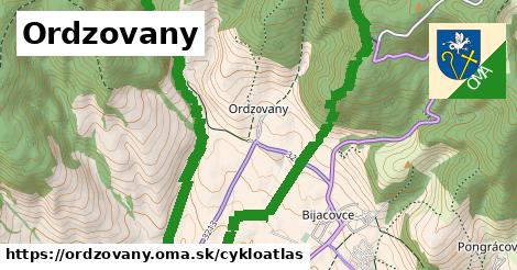 ikona Cyklo cykloatlas v ordzovany