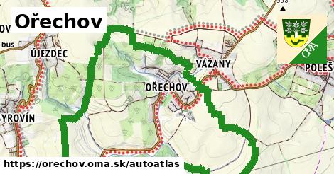 ikona Mapa autoatlas v orechov