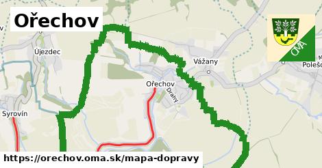 ikona Mapa dopravy mapa-dopravy v orechov