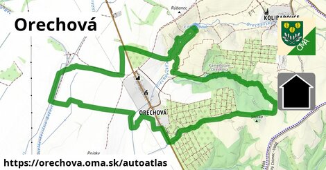 ulice v Orechová