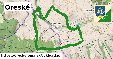 ikona Cyklo cykloatlas v oreske