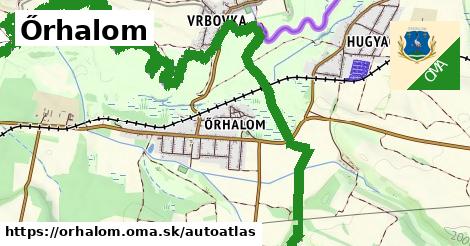 ikona Mapa autoatlas v orhalom