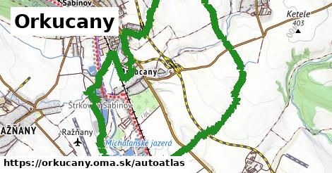 ikona Mapa autoatlas v orkucany