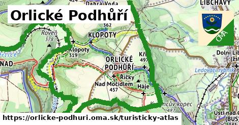 ikona Turistická mapa turisticky-atlas v orlicke-podhuri