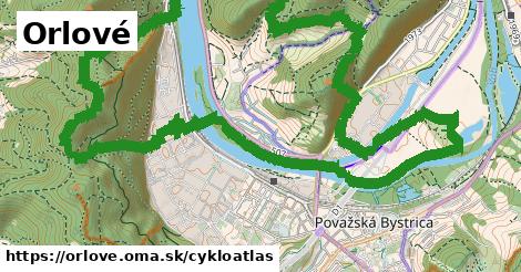 ikona Orlové: 8,0 km trás cykloatlas v orlove