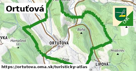 ikona Turistická mapa turisticky-atlas v ortutova