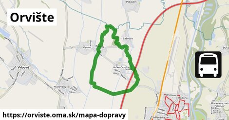 ikona Mapa dopravy mapa-dopravy v orviste