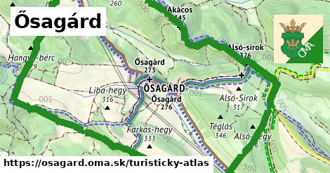 ikona Turistická mapa turisticky-atlas v osagard