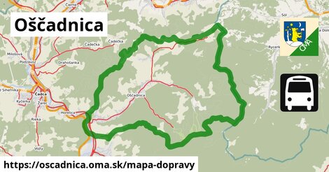 ikona Oščadnica: 148 km trás mapa-dopravy v oscadnica