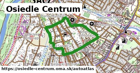 ikona Mapa autoatlas v osiedle-centrum