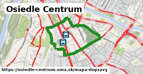 ikona Mapa dopravy mapa-dopravy v osiedle-centrum