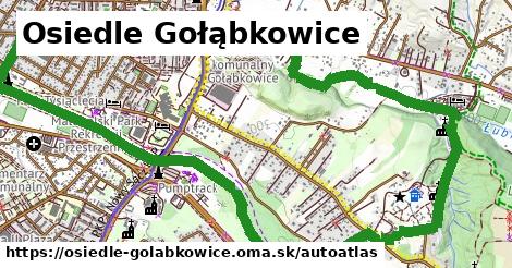 ulice v Osiedle Gołąbkowice