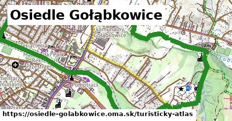 ikona Turistická mapa turisticky-atlas v osiedle-golabkowice