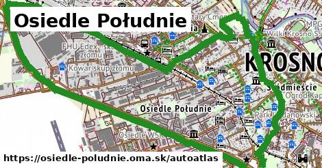 ikona Mapa autoatlas v osiedle-poludnie