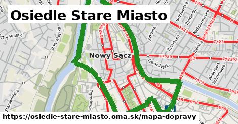 ikona Osiedle Stare Miasto: 27 km trás mapa-dopravy v osiedle-stare-miasto