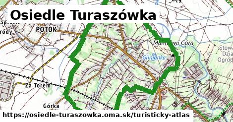 ikona Osiedle Turaszówka: 0 m trás turisticky-atlas v osiedle-turaszowka