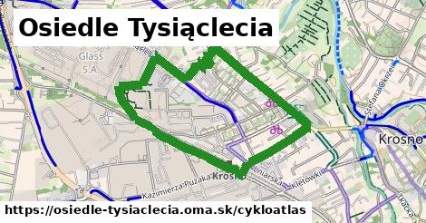 ikona Cyklo cykloatlas v osiedle-tysiaclecia