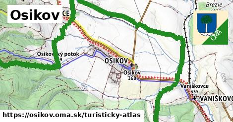 ikona Turistická mapa turisticky-atlas v osikov