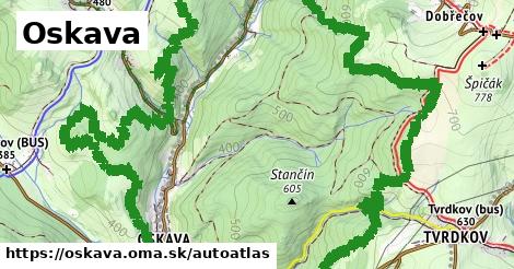 ikona Mapa autoatlas v oskava