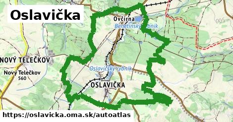 ikona Mapa autoatlas v oslavicka