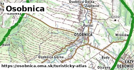 ikona Turistická mapa turisticky-atlas v osobnica