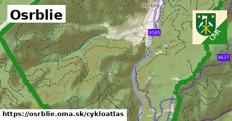 ikona Cyklo cykloatlas v osrblie