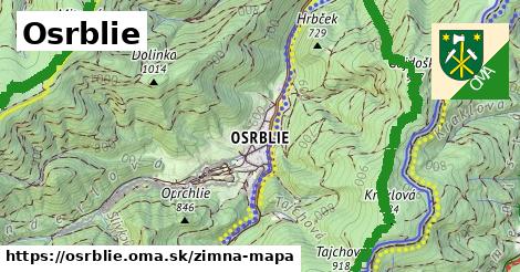 ikona Zimná mapa zimna-mapa v osrblie